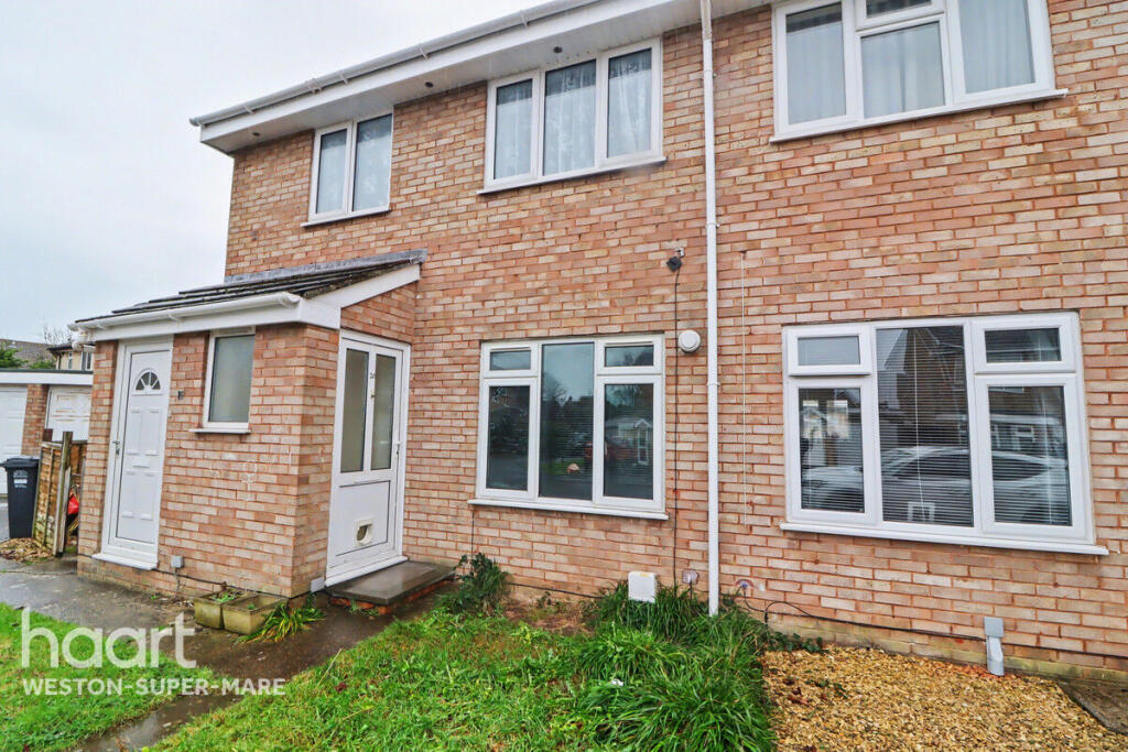 1-bed flat on Austen Drive, Weston-Super-Mare, £160,000