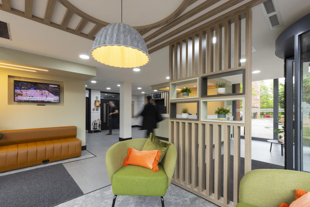 Reception area