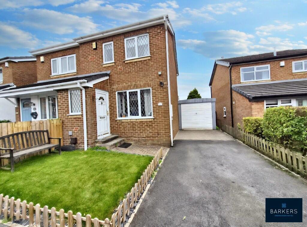 2-bed semi-detached on Heather Court, Birstall, Batley, £190,000