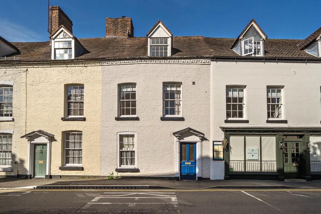 3-bed terraced on 4 Sheinton Street, Much Wenlock, TF13 6HT, £365,000