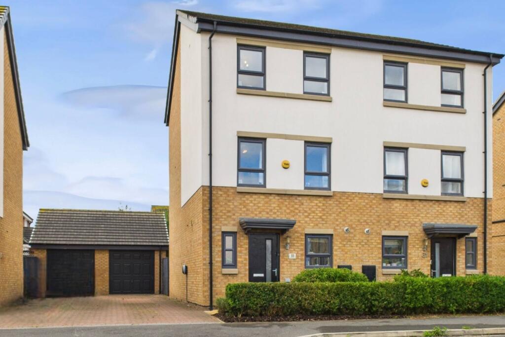 4-bed semi-detached on Lescar Road, Waverley, Rotherham, S60 8AS, £300,000