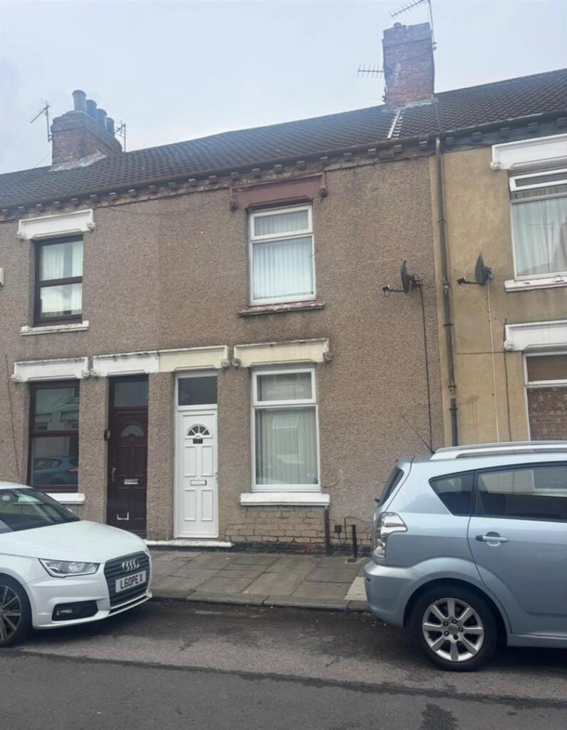 2-bed terraced on Coltman Street, Middlesbrough, £60,000