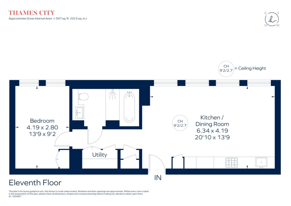 1 bedroom flat for rent