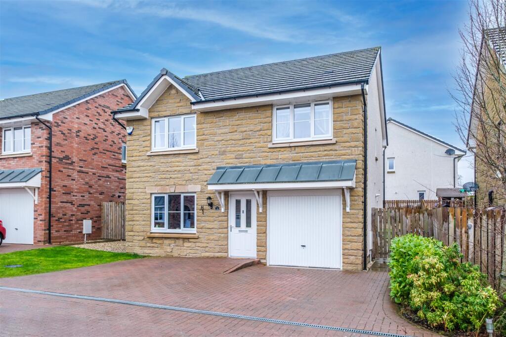 4-bed detached on Healds Drive, Strathaven, £339,000