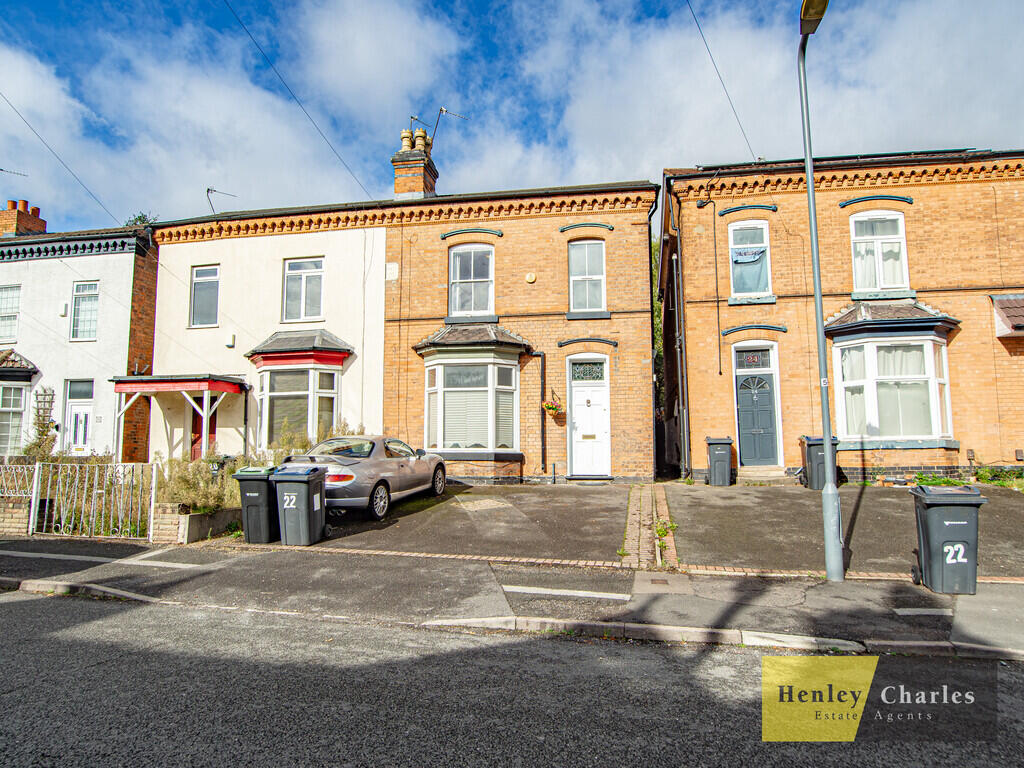 3-bed terraced on Trafalgar Road, Erdington, Birmingham, £250,000