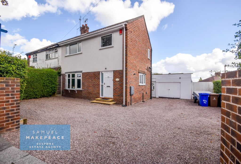 2-bed semi-detached on High Lane, Chell, Stoke-on-Trent, £210,000