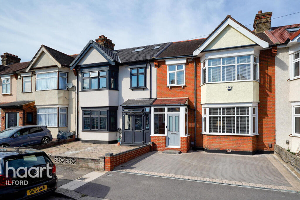 3-bed terraced on St Andrews Road, Ilford, £625,000