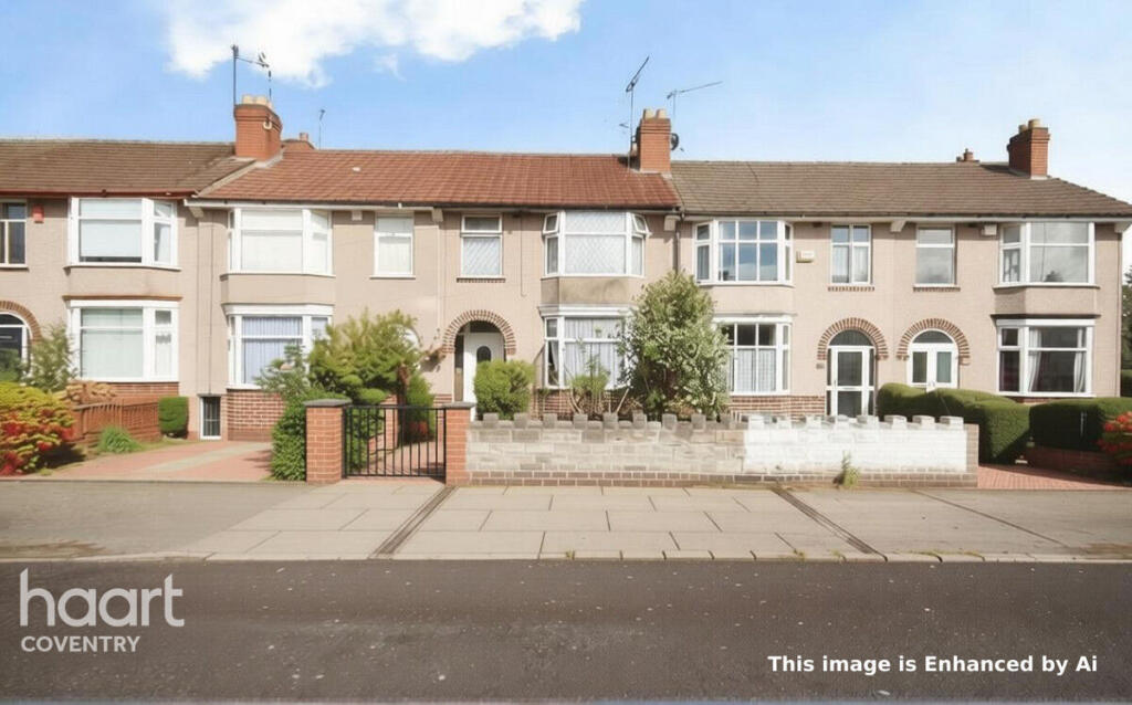 3-bed terraced on Mellowdew Road, Coventry, £200,000