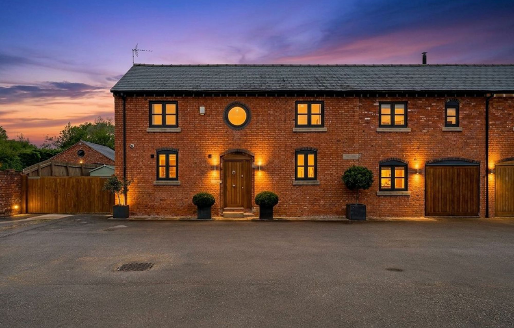 3-bed semi-detached on 1 Ridley Green Farm - immaculate barn conversion close to Bunbury and Tarporley, £550,000