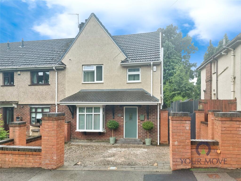 3-bed terraced on Bluebell Road, Dudley, West Midlands, DY1, £220,000