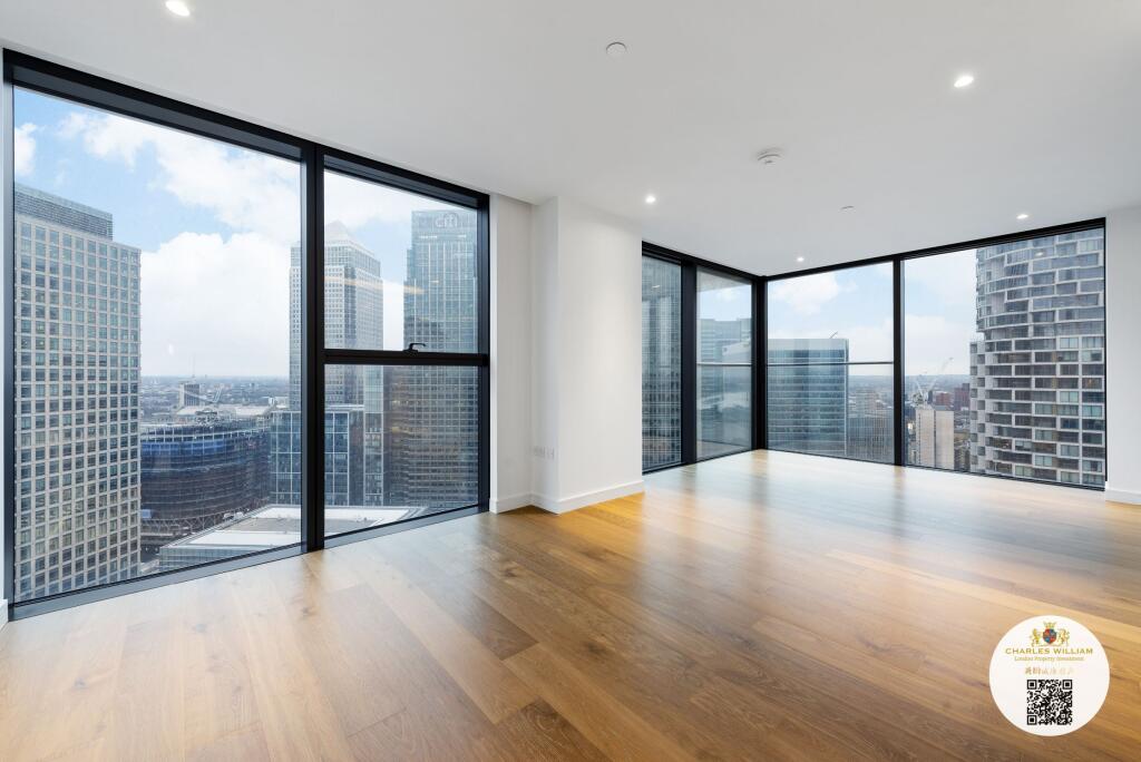 3-bed flat on Flat 3209 , Hampton Tower,  Marsh Wall, London, £1,599,990
