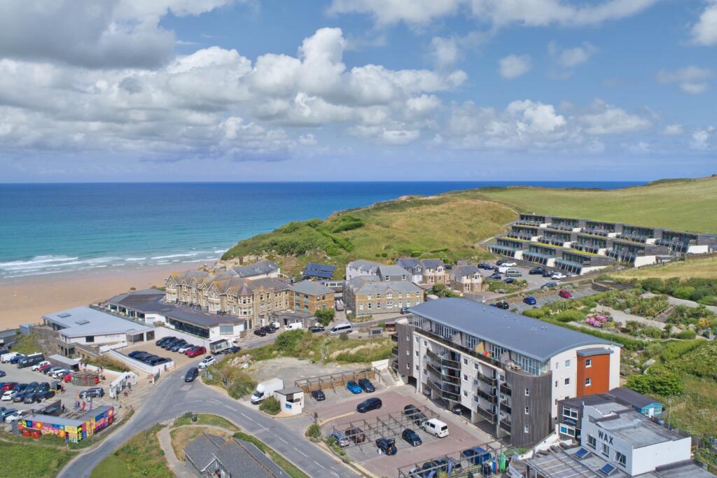 1-bed flat on 29, Waves, Watergate Bay, TR8, £300,000