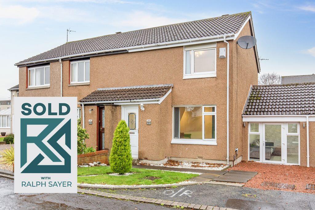 2-bed semi-detached on 122 Gyle Park Gardens, South Gyle, Edinburgh, EH12 8NU, £289,995
