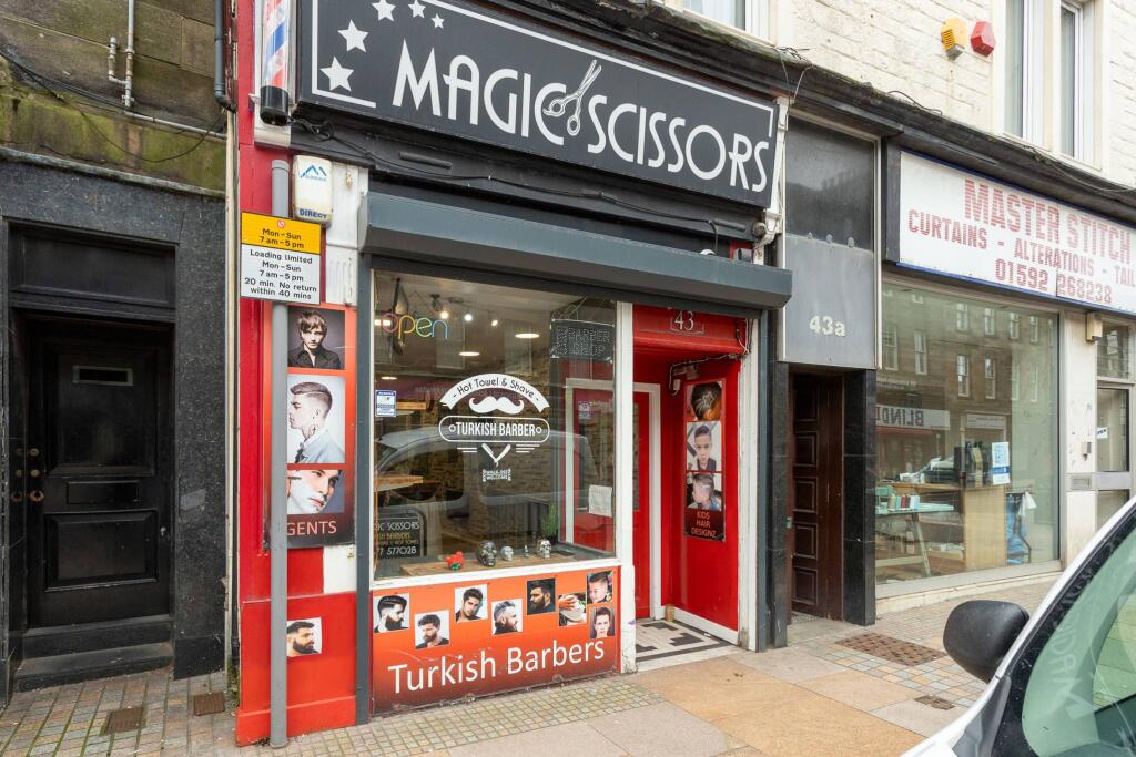 Main image of property: Magic Scissors Barber Shop 43 High Street, Kirkcaldy, KY1 1LL