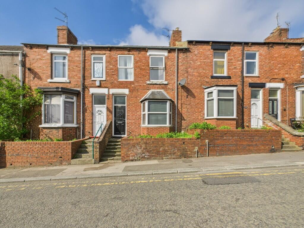 3-bed terraced on Parker Terrace, Ferryhill, County Durham, £60,000