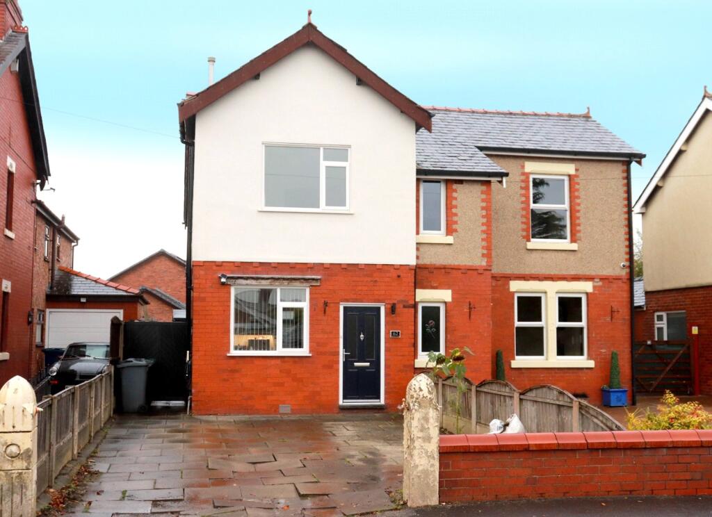 3-bed semi-detached on Hesketh Lane, Tarleton, Preston, Lancashire, PR4, £230,000