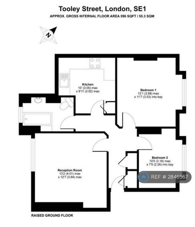 2 bedroom flat for rent