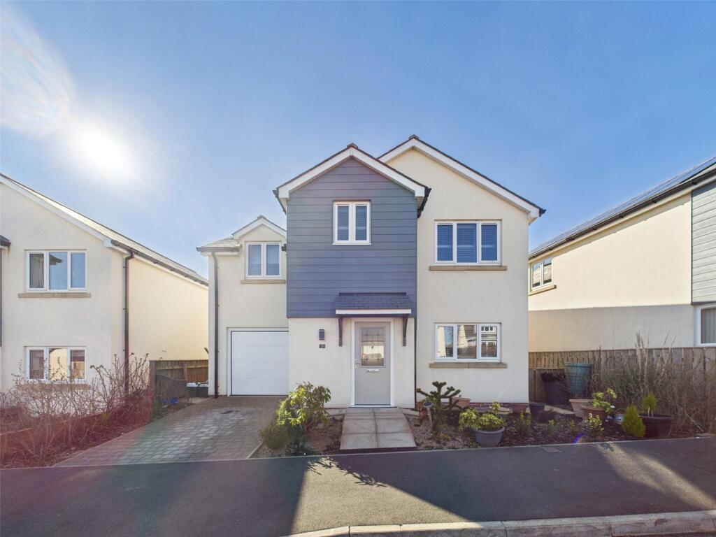 4-bed detached on Schoolhayes, Cross Roads, Lewdown, £339,995