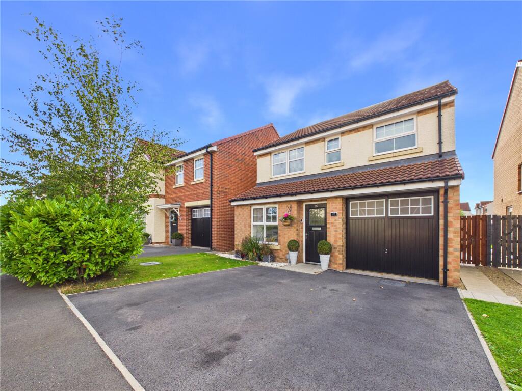 3-bed detached on Dalton Wynd, Spennymoor, Durham, DL16, £200,000
