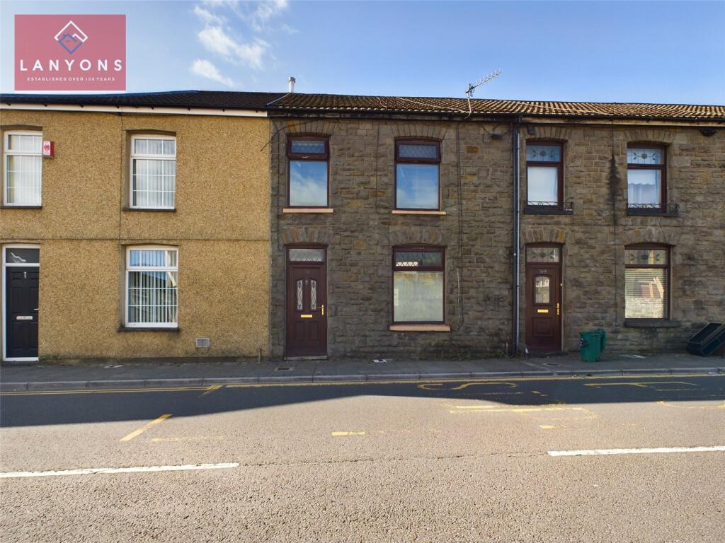 3-bed terraced on Eirw Road, Porth, Rhondda Cynon Taf, CF39, £109,995