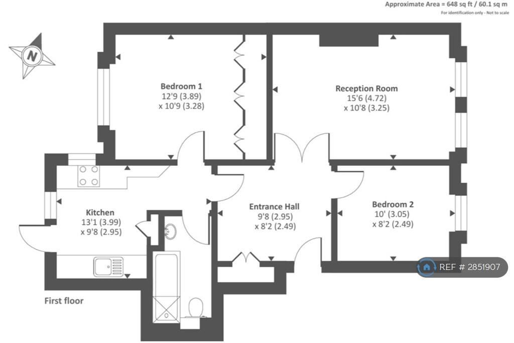 2 bedroom flat for rent