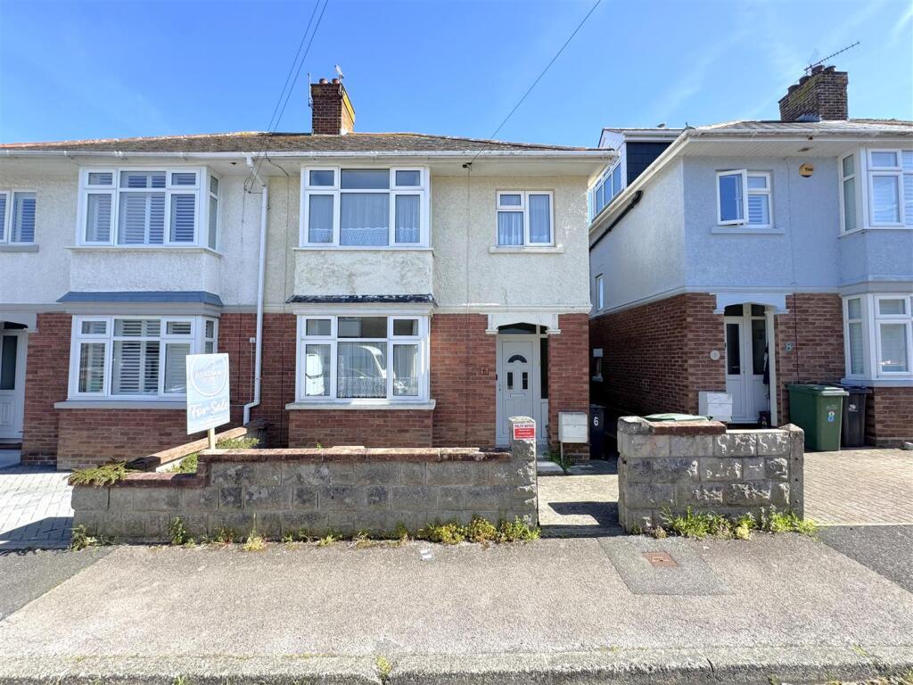 3-bed semi-detached on Lyndale Road, Wyke Regis, £250,000