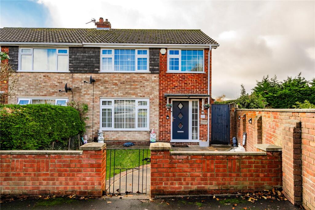 4-bed semi-detached on Riby Court, Holton-le-Clay, Grimsby, Lincolnshire, DN36, £210,000