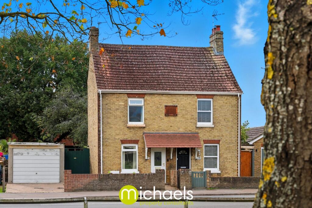 2-bed semi-detached on Chapel Road, Stanway, Colchester, CO3, £270,000