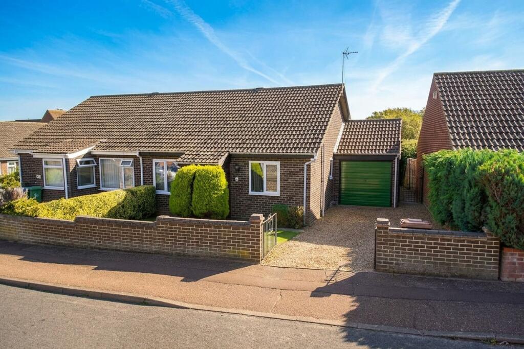 2-bed semi-detached on Howlett Drive, Clover Hill, Norwich, £240,000