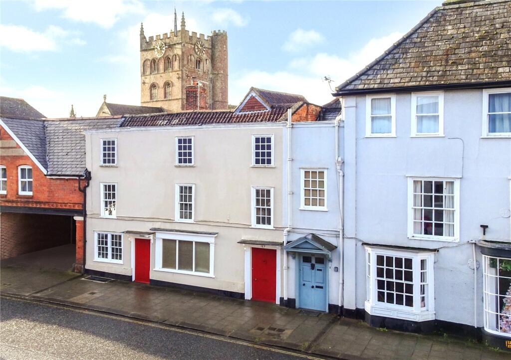 4-bed terraced on Long Street, Devizes, Wiltshire, SN10, £360,000