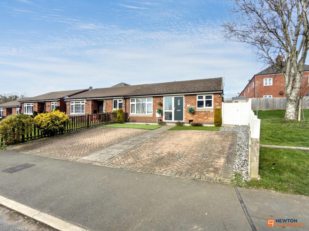 2-bed semi-detached on Church View, Ibstock, LE67, £190,000