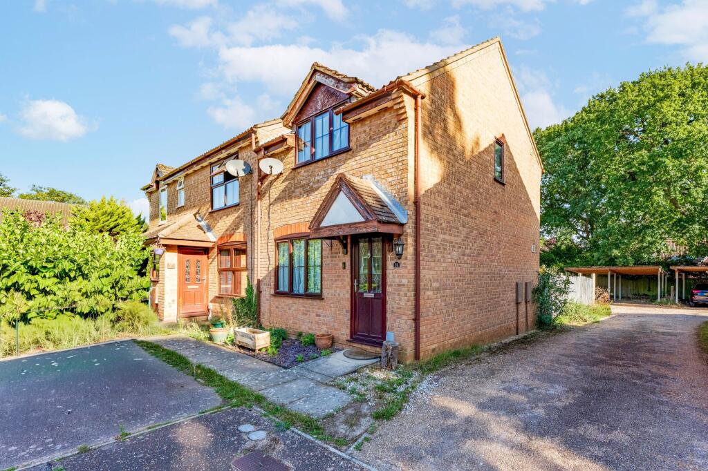 2-bed terraced on Snowberry Close, Taverham, £210,000
