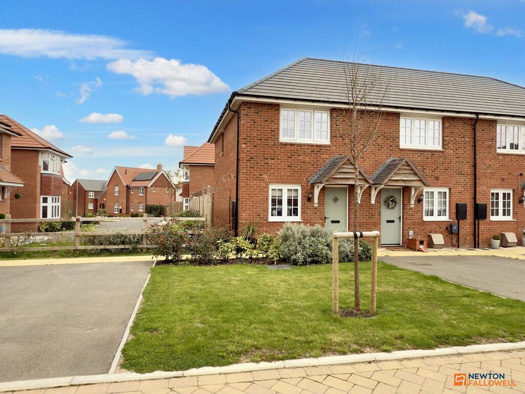 2-bed terraced on George Gadsby Mews, Hugglescote, LE67, £190,000