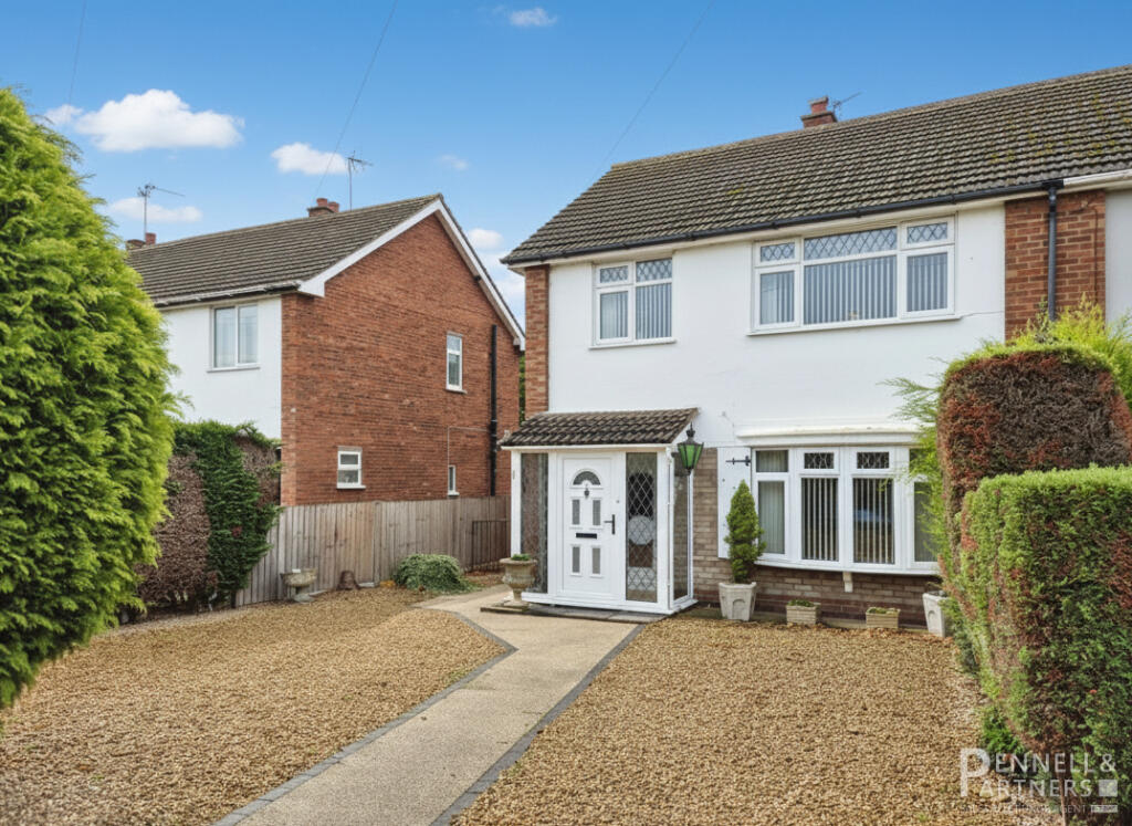 3-bed semi-detached on Peterborough Road, Whittlesey, Peterborough, PE7, £230,000