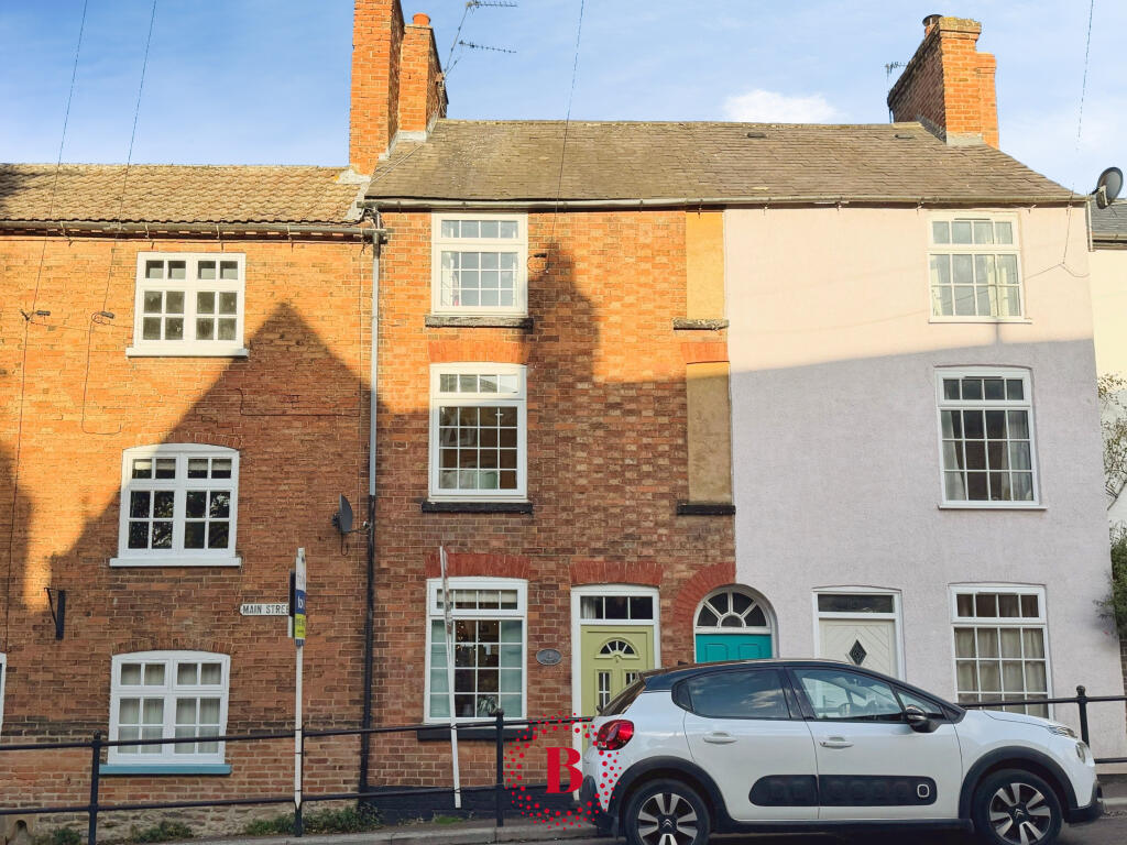 2-bed terraced on Main Street, East Bridgford, NG13, £190,000
