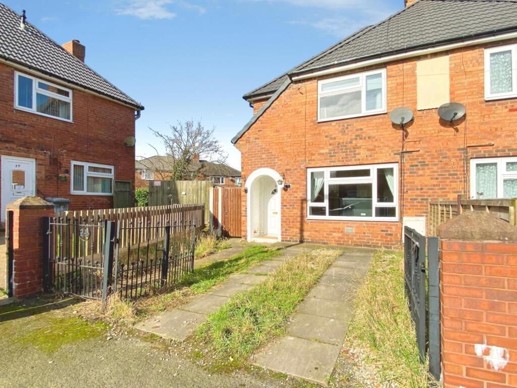 2-bed terraced on The Crescent, Bolton-On-Dearne, Rotherham, £130,000
