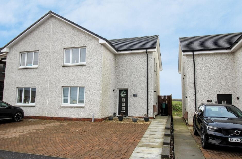 3-bed semi-detached on John Street, Catrine, KA5, £175,000