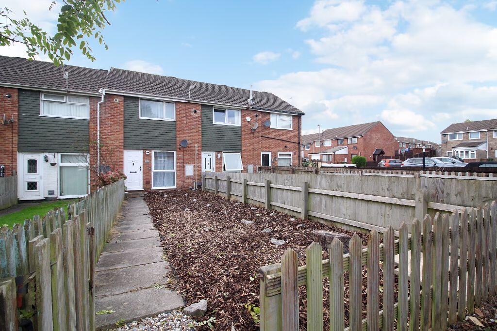 2-bed terraced on Rhos Helyg, Caerphilly, CF83 3QD, £155,000