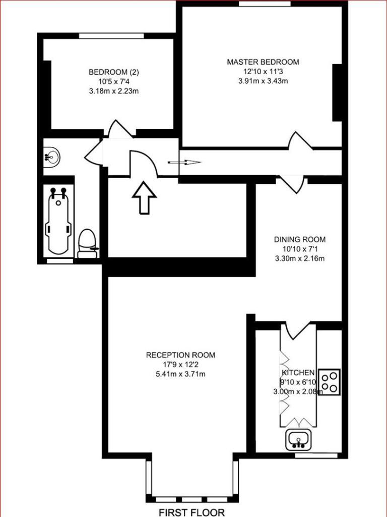 2 bedroom flat for rent