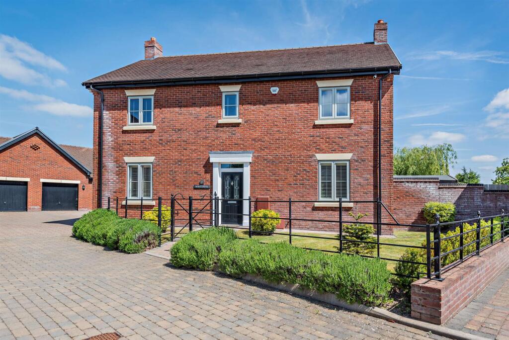 4-bed detached on 17, Rodington Fields, Rodington, Shrewsbury, £650,000