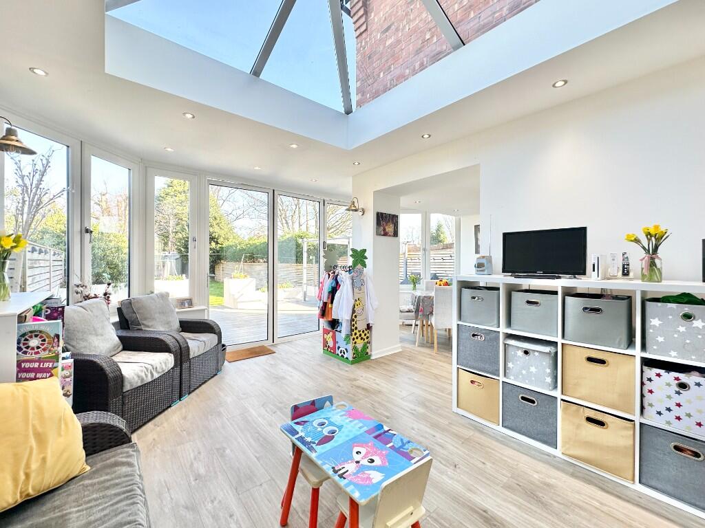 5-bed semi-detached on Roebuck Lane, Sale, Greater Manchester, M33, £750,000