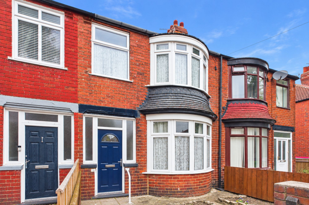 3-bed terraced on Zetland Road, Redcar, TS10, £138,000