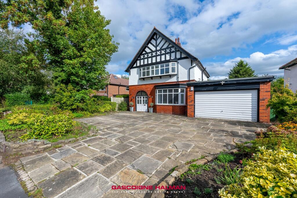 4-bed detached on Woodford Road, Bramhall, SK7, £925,000