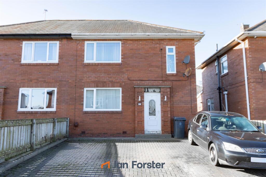 3-bed semi-detached on Warkworth Drive, Wideopen, Newcastle Upon Tyne, £195,000