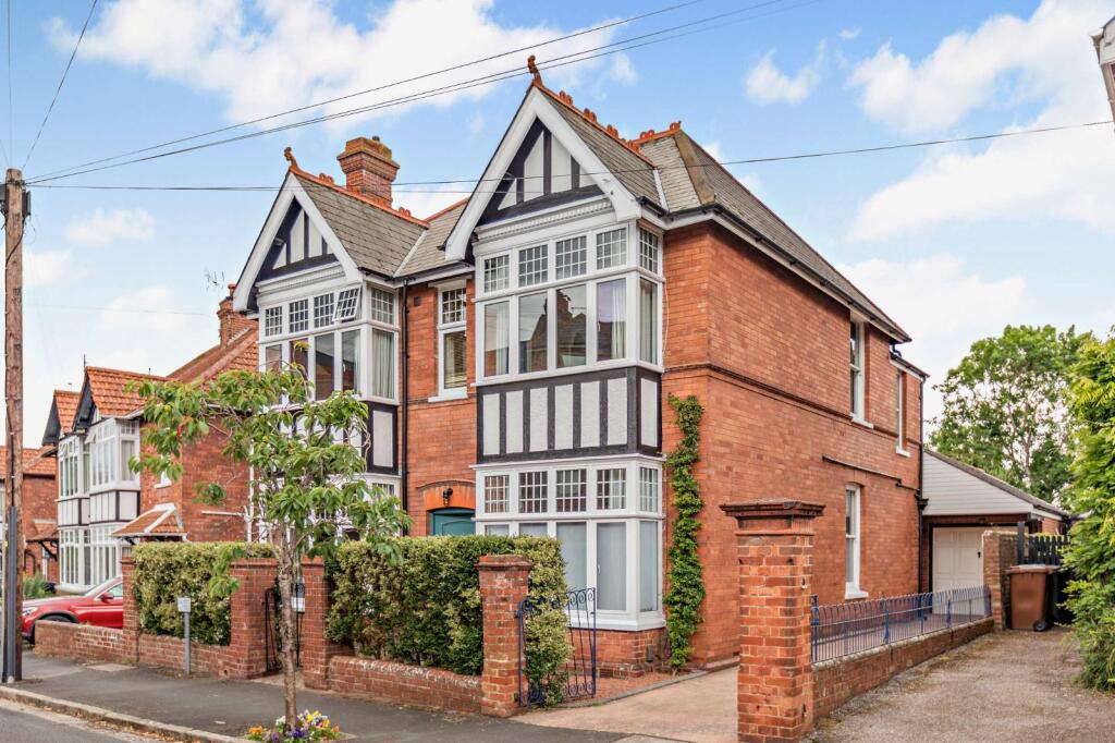 4-bed detached on Marlborough Road, St Leonards, Exeter, Devon, £1,050,000