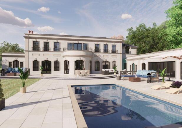 CGI of pool