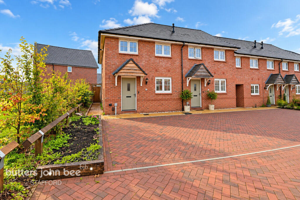 2-bed terraced on Northburgh Avenue, Stafford, £220,000