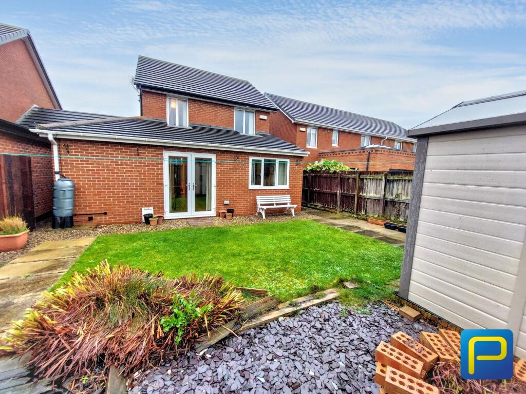 3-bed detached on Robsons Way, Amble, Northumberland, NE65 0GA, £260,000