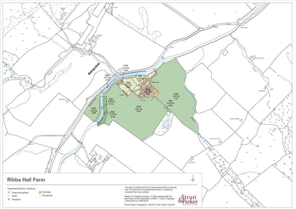 Main image of property: Ribba Hall Farm (Lot 1), Bishopdale, Leyburn, North Yorkshire