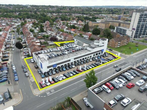 Aerial view - front